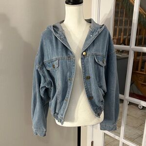 Casual Blue Denim Jacket